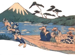 tanuki-pulling-boat
